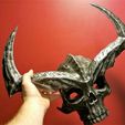 32745203_2161260457222821_786484421149589504_n_2.jpg Free STL file Surtur crown Spine and mount・3D printer model to download
