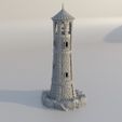 Medieval-LightHouse-3.jpg Medieval Lighthouse 28 MM Tabletop Terrain