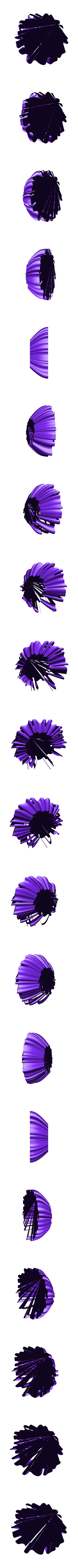 bowl1.stl Bol ondulé