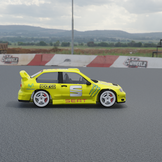 💺 Seat Córdoba WRC・Arquivo STL para Impressão 3D・Cults
