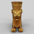 untitled.130.png Achaemenid Persian Lion Rhyton 3D print model
