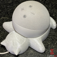 Snorlax3.png Файл STL Подставка Snorlax для Echo Dot Gen 4 и 5・Идея 3D-печати для скачивания