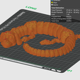 sliced-view-long.png Falkor Luckdragon - Flexi Articulated Dragon STL/3MF, No Supports 3D Print