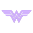 Wonder-Woman-Sigil.stl DC Coasters