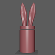 pink.png Easter bunny cookie bowl