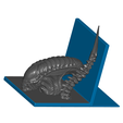 XBclose.png Alien Xenomorph Bookends (Left and Right)