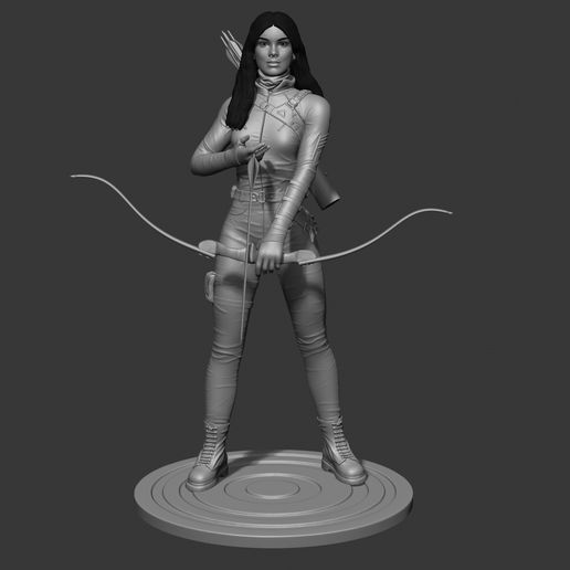 Kate Bishop from Hawkeye 3D model