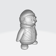 Adorable-Winter-Penguin-1.png Adorable Winter Penguin Figurine – 3D Printed Collectible with Goggles, Hat & Vest | Cute Animal