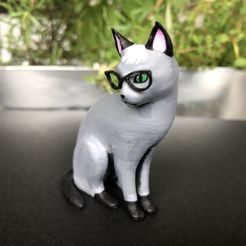 IMG_5742.jpg Fichier STL gratuit Réaliste Raymond Cat - Animal Crossing・Design imprimable en 3D à télécharger