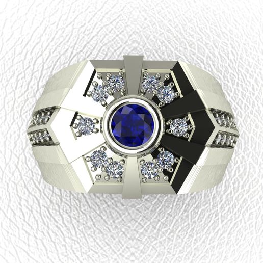 Hexagon ring 3D model