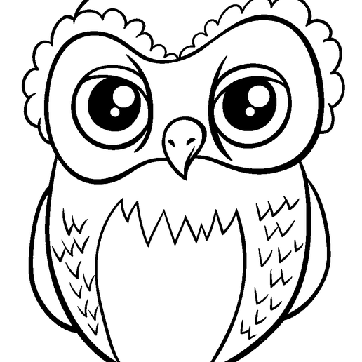 Stl File Owl Wall Decal・3d Print Object To Download・cults