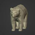 I6.jpg LowPoly Bear Statue