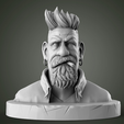 zombie-hunter.png zombie hunter bust