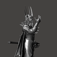 2.png SAURON THE DARK LORD LOTR LORD OF THE RINGS HI-POLY STL for 3D printing