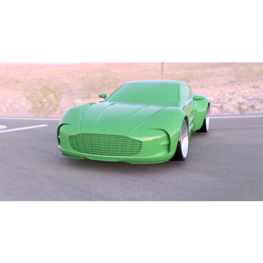 ASTON MARTIN ONE - 77 MINI-Z BODY 3D model