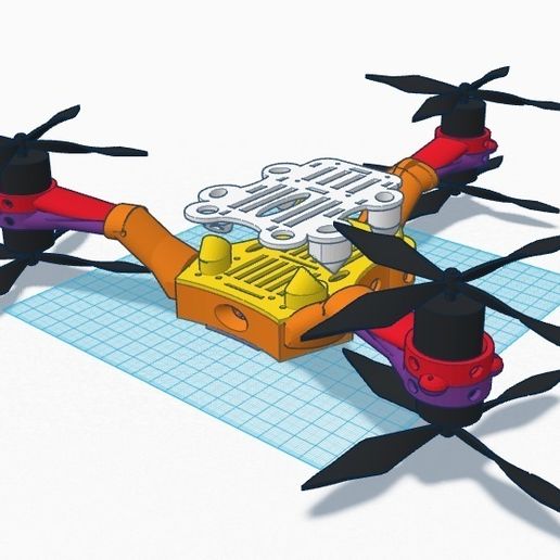 🚁 Micro Hexa and Scrab・Free 3D File for ・Cults