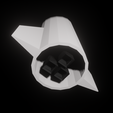 sn3.png Space X Starship Low Poly