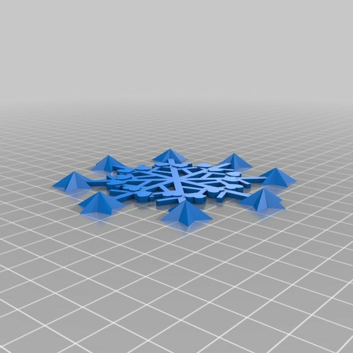707ed70acbc385daa3589ebbef7af749.png Snowflakes by Tinkercad