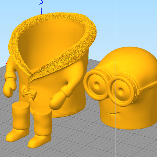 ☆minion様☆リクエスト 3点 まとめ商品 🧥 Minions - Bob in the coat・ 3D File for ・Cults