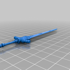 ea8765fd48f36e8b75a6720f39e0d929.png Free OBJ file Knight Artorias' sword・Object to download and to 3D print, KerberosFi