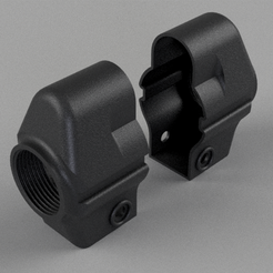 Stock.png Файл STL MP5 - адаптер приклада AR / M4・Модель 3D-принтера для загрузки