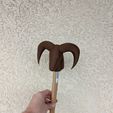 PXL_20220801_185656833.jpg Free STL file Ram Collapsing Staff, Update 1・3D print design to download