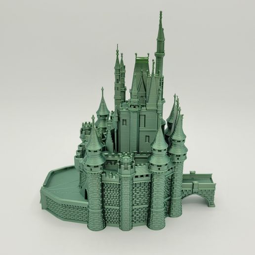 Stl File Cinderella Castle・3d Print Object To Download・cults