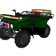 2.png ATV CAR TRAIN RAIL FOUR CYCLE MOTORCYCLE VEHICLE ROAD 3D MODEL 1