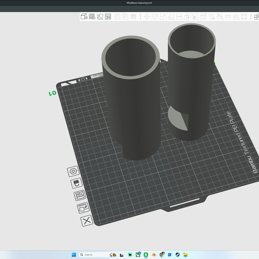 🧞‍♂️ IMCA wheelbase measuring tool・ 3MF File for 3D printing・Cults