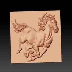 Running_horse1.jpg Бесплатный STL файл беговая лошадь・Объект для скачивания и 3D печати, stlfilesfree