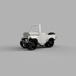 jeep.png Fichier STL gratuit 1956 Ika Jeep・Plan imprimable en 3D à télécharger