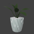 line-1-basic.png Abstract Planters Lines Flowerpot Pot