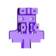 E3DV6_Base_plate_upper.stl Thinker S dual blower hotend - Remix for Linear Rail