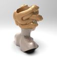Medusa-gorgon-(6).jpg Medusa Gorgon pot stl