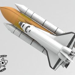 w04.jpg 3D-Datei Raumtransportsystem (Space Shuttle) 1:100・3D-druckbares Modell zum Herunterladen