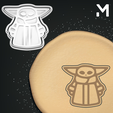 Babyyoda.png Cookie Cutters - Star Wars