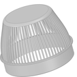 rainwater_outlet_grill_100x75_ver01-05.png Rainwater Outlet Grill 100 mm for protection trap 3d-print