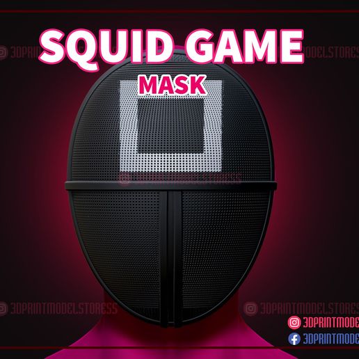 Squid Games Solider Mask 3個 Squid Game Masks Try On & Comparison - Front Man vs Pink