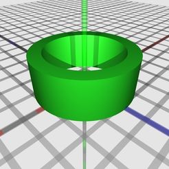 spacer_y_axis_SW06UU_display_large.jpg Free 3D file Z Axis linear bearing spacer for Thing-O-Matic・3D printing template to download