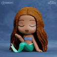halle01b.png Ariel Chibi Little Mermaid Movie Live Action Custom models No supports