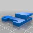 SlotRetainerHorizontal.png Cubical Board Retainers (diy partition riser)