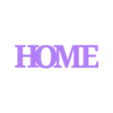 HOME.stl flip text: home 🏠 TextFlip - keyring- decoration - house - key ring - keys - home, (flip text)
