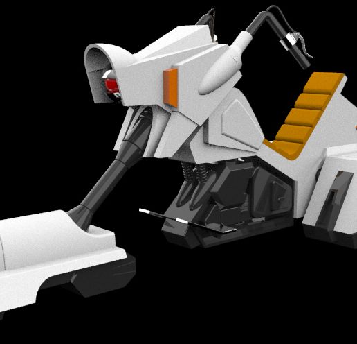 HR-32-01.jpg HR-32 Flash Clapper Light Hovercycle 1/12 Scale (Dana Sterling hoverbike)