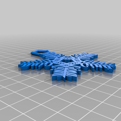 gina.png 3D-Datei Schneeflocke für Gina kostenlos・Objekt zum Herunterladen und Drucken in 3D