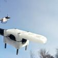 crow-motor_holder_01.jpg Crow - Detachable Aerial Photography Quadcopter Drone