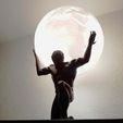reuploadattmpt2.jpg Free STL file Atlas lamp・3D printable design to download
