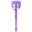 Axe of Morkai No Hands 2.stl Axe with a cool name