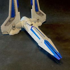 IMG_E3621_Watermarked.jpg Fichier 3D Star Wars/Bo Katan Gauntlet Fighter・Plan pour impression 3D à télécharger