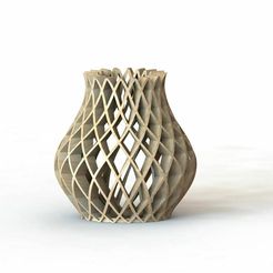 laminas-1.jpg STL file elegant design vase・3D printable model to download