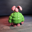 conejo4.png RUBY - ATMOS Art Toy | Kaninchen Kaninchen Streetwear Skulptur | 3D Printable Model